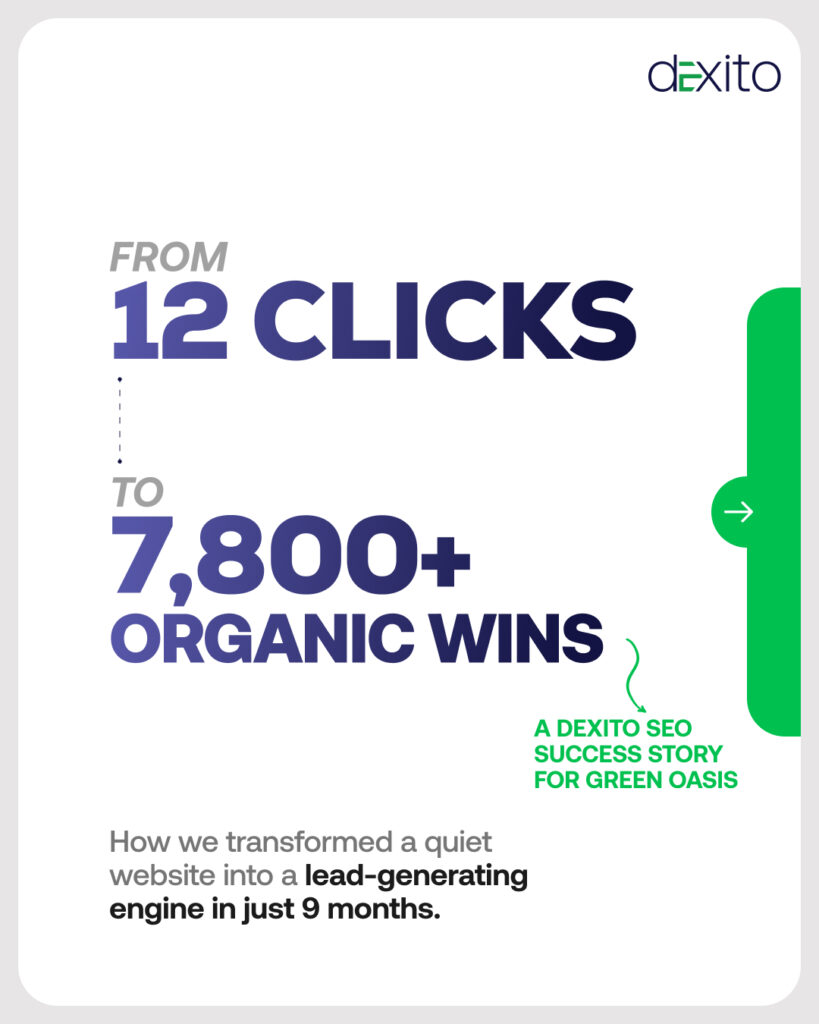 Green Oasis SEO Case Study