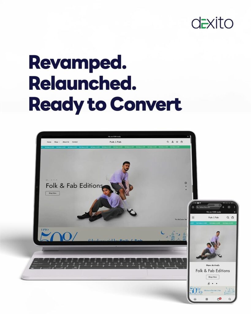 Folk and Fab Website