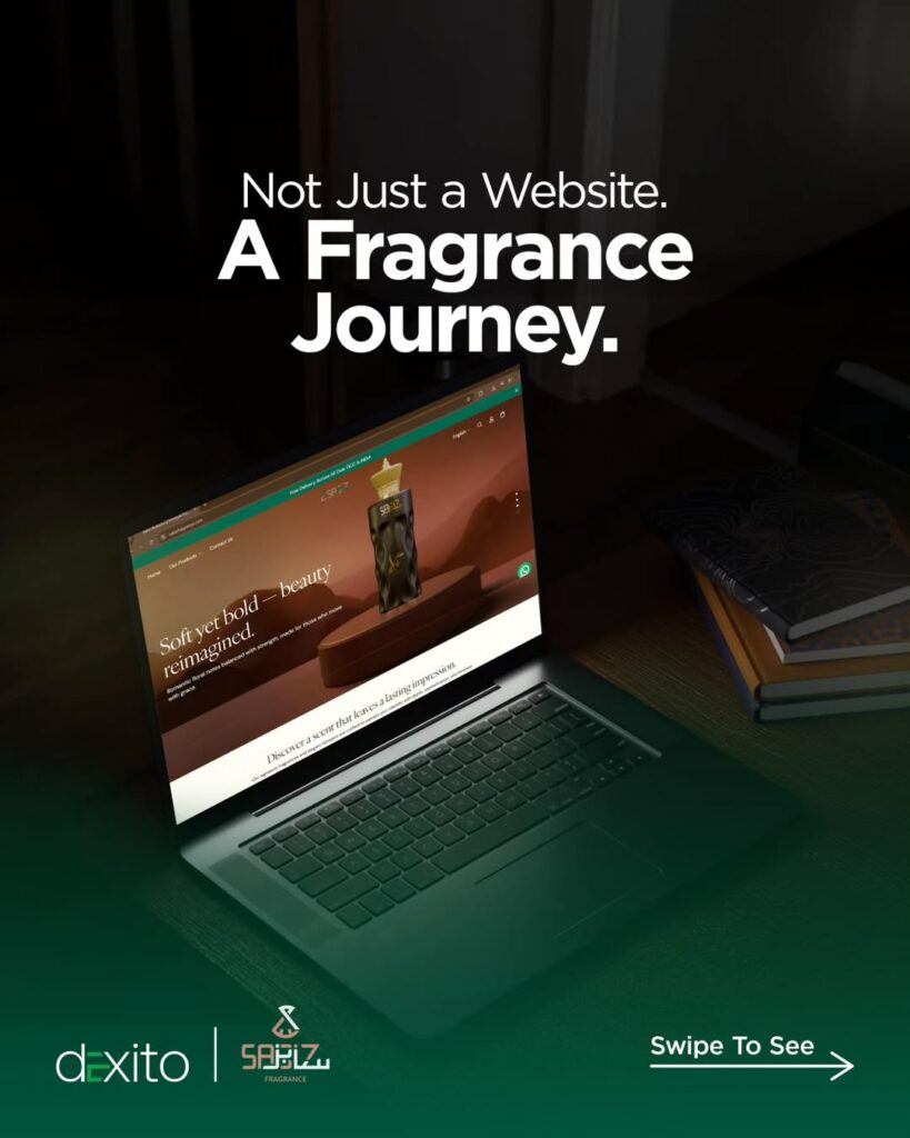 Sabiz Fragrance - web development
